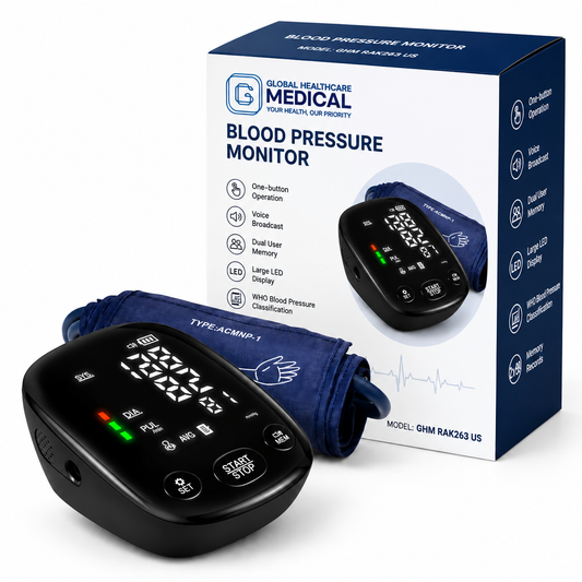 Global Healthcare Medical GHM RAK263 US upper-arm blood pressure monitor - image 1