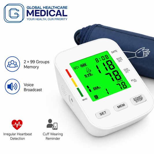 Global Healthcare Medical GHM RAK260 US upper-arm blood pressure monitor - image 1