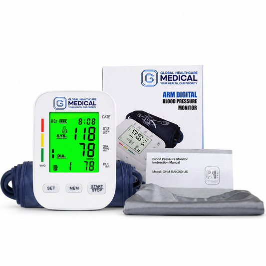 Global Healthcare Medical GHM RAK260 US upper-arm blood pressure monitor - image 1
