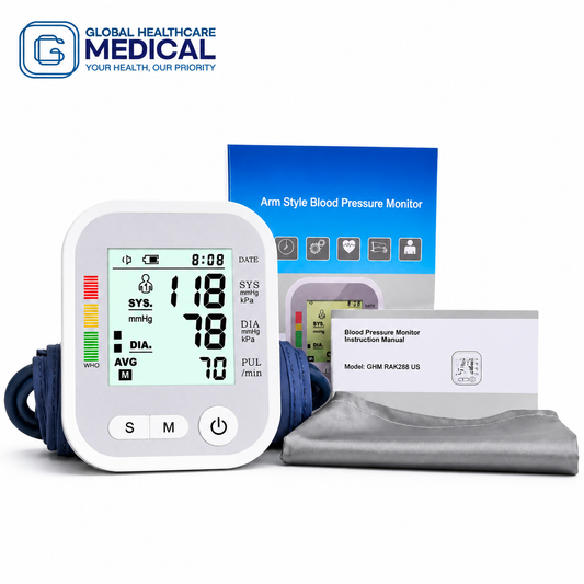 Global Healthcare Medical GHM RAK288 US upper-arm blood pressure monitor - image 1