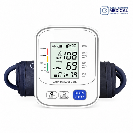 Global Healthcare Medical GHM RAK268L US upper-arm blood pressure monitor - image 1