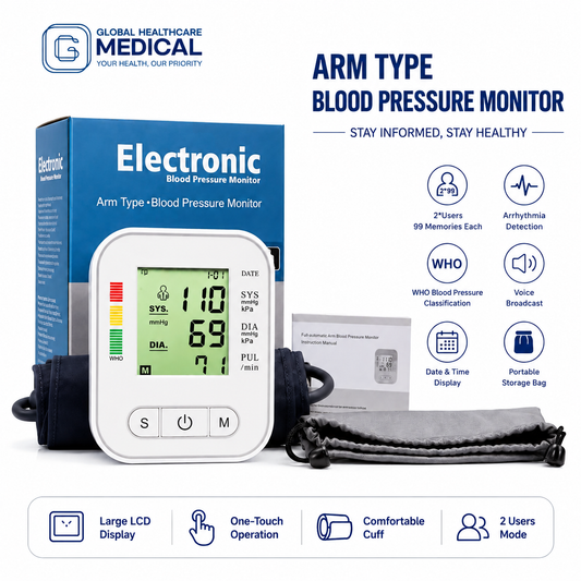 Global Healthcare Medical GHM RAK289 US upper-arm blood pressure monitor - image 1