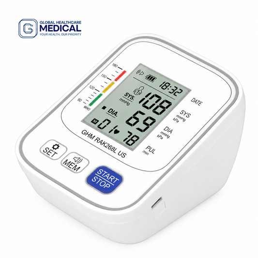 Global Healthcare Medical GHM RAK268L US upper-arm blood pressure monitor - image 1