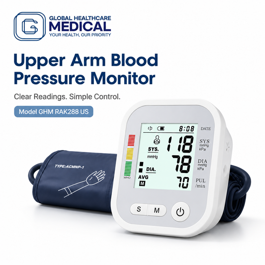 Global Healthcare Medical GHM RAK288 US upper-arm blood pressure monitor - image 1