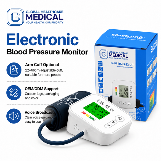 Global Healthcare Medical GHM RAK283 US upper-arm blood pressure monitor - image 1