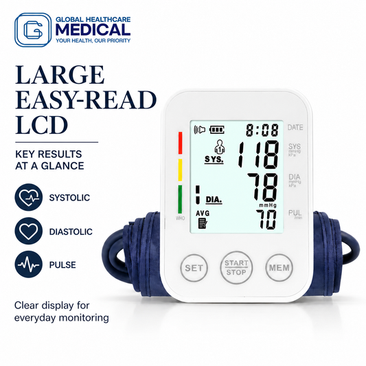 Global Healthcare Medical GHM RAK263 US upper-arm blood pressure monitor - image 1