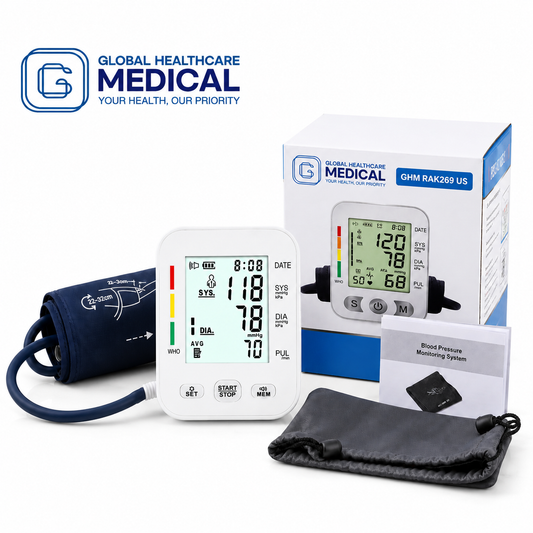 Global Healthcare Medical GHM RAK269 US upper-arm blood pressure monitor - image 1