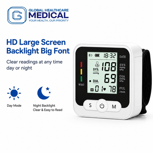 Global Healthcare Medical GHM RAK189 US wrist blood pressure monitor - image 1