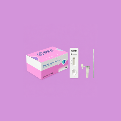 Global Healthcare Medical GHM Gardnerella Vaginalis Antigen Rapid Test US - Colloidal gold immunochromatography kit for qualitative detection of Gardnerella vaginalis antigen in vaginal swab specimens with 15-minute results, ≥80% sensitivity and ≥90% specificity, CE marked and ISO 13485 certified for professional point-of-care use