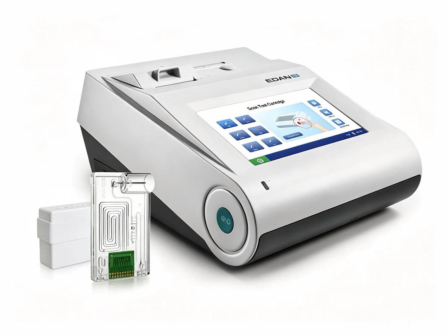 EDAN i15 portable blood gas and chemistry analyzer with 7-inch touchscreen