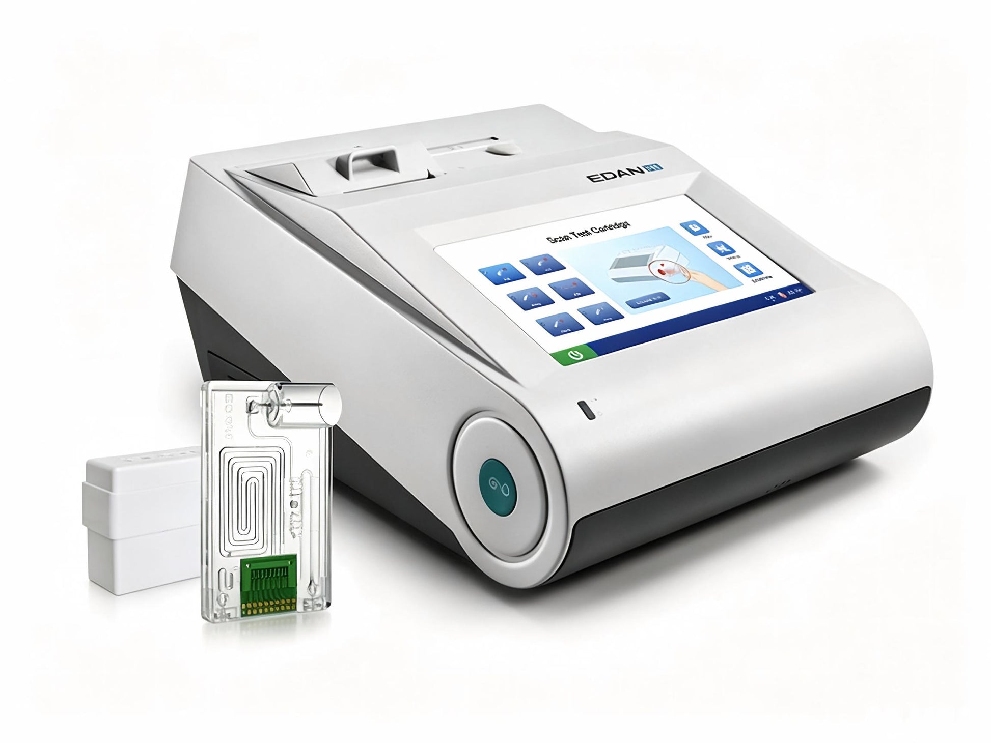 EDAN i15 portable blood gas and chemistry analyzer with 7-inch touchscreen