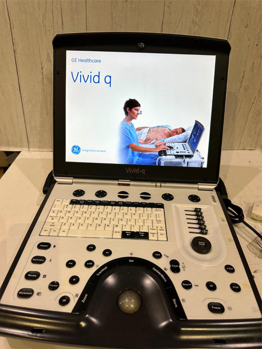 GE VIVID Q PORTABLE ULTRASOUND MACHINE  BT12 -2015 #