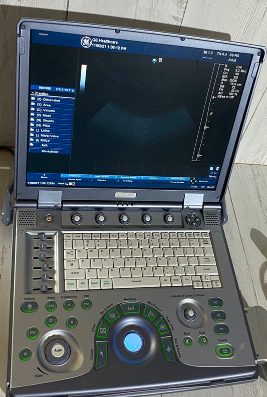 GE Logiq E portable ultrasound  Manufactured 2010-No probe #