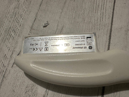 GE LOGIQ E  Ultrasound DOM 2012 with two probe 4c-Rs and 3S-rs #