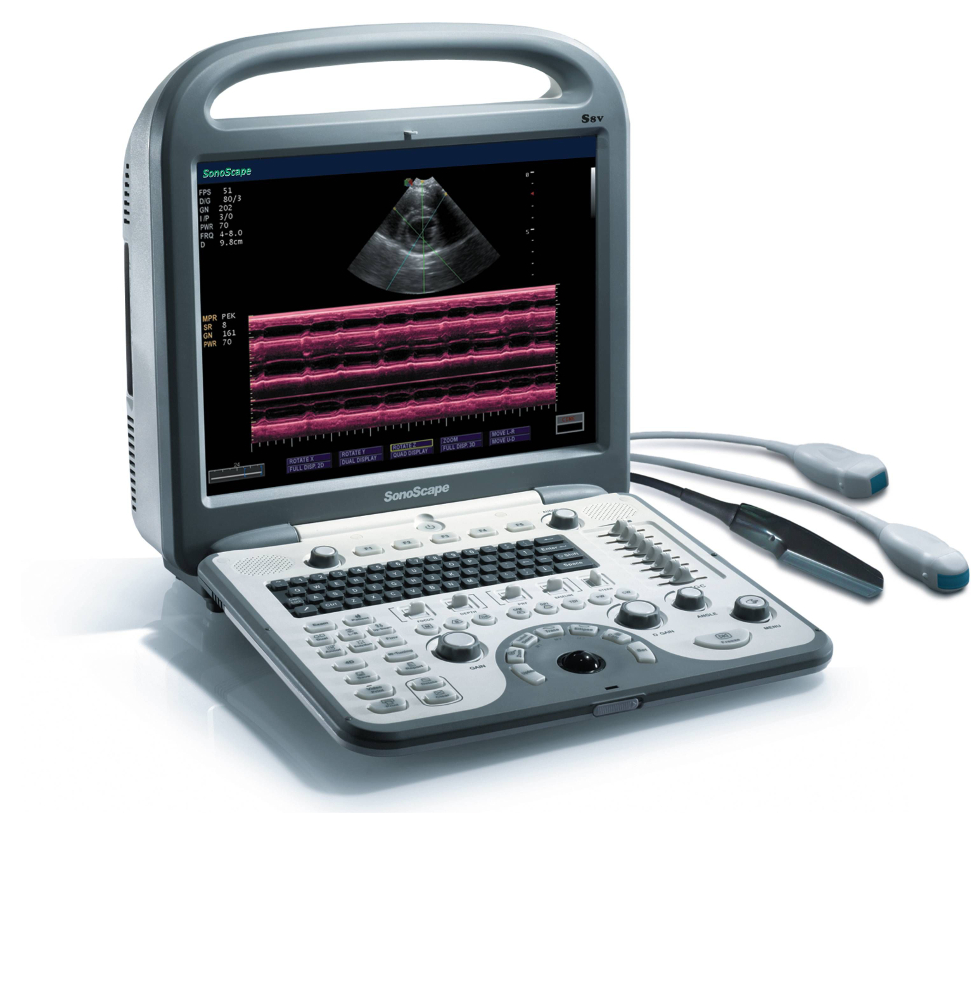 SonoScape S8V Vet Ultrasound #