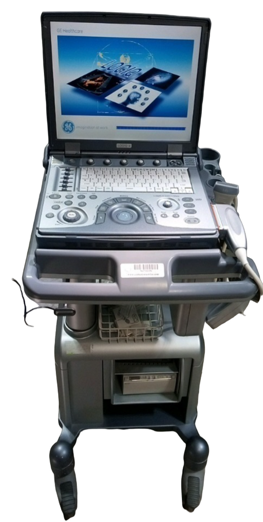 GE LOGIQ E PORTABLE ULTRASOUND MACHINE WITH 1 PROBE (12L) #