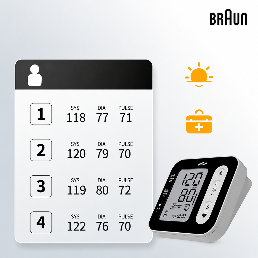 Braun BUA4010 Electronic Upper Arm Blood Pressure Monitor product image 10