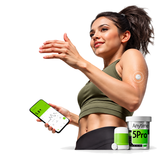 Yuwell Anytime5Pro Continuous Glucose Monitor product image 1