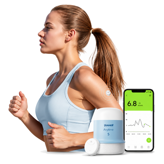 Yuwell Anytime5 Continuous Glucose Monitor, 10-Day product image 1