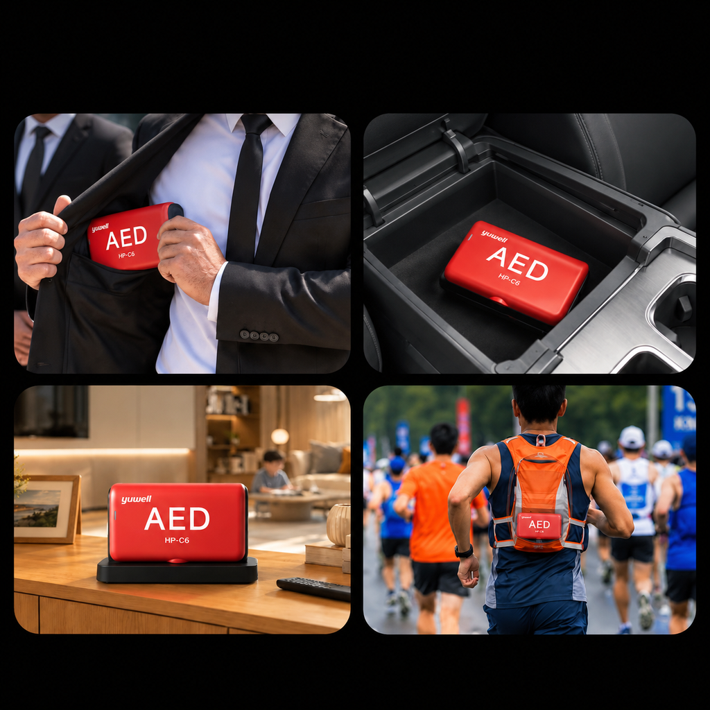 Yuwell HP-C6 Semi-Automatic AED product image 2