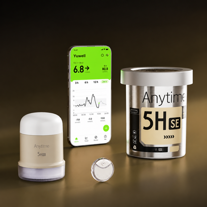 Yuwell Anytime5HSE Continuous Glucose Monitor, 6 Boxes product image 6