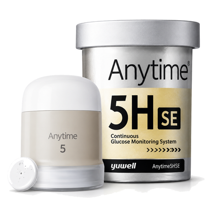 Yuwell Anytime5HSE Continuous Glucose Monitor, 1 Box product image 1